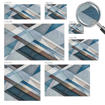 Fototapeta na ścianę z motywem abstrakcyjnej geometrii