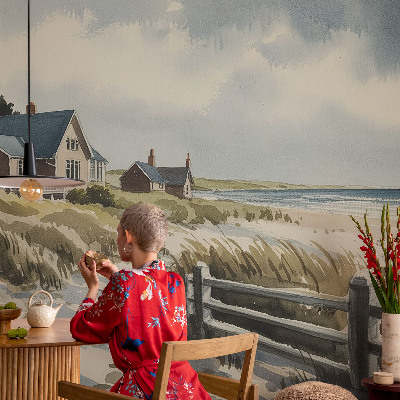 Fototapeta fizelinowa do sypialni Fototapeta fizelinowa do sypialni Wydmy plażowe