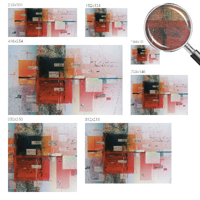 Tapeta fotograficzna fizelinowa Abstrakcyjna kompozycja