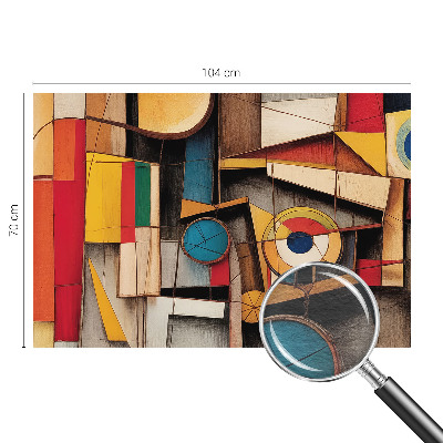 Fototapeta fizelinowa z nadrukiem Geometryczne wzory