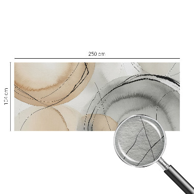 Dekoracyjna fototapeta na ścianę z motywem geometrycznym „Geometryczna harmonia”