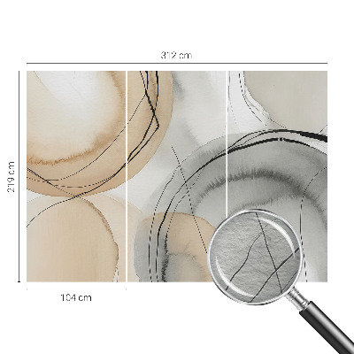 Dekoracyjna fototapeta na ścianę Geometryczna harmonia