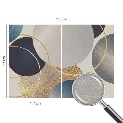 Tapeta fotograficzna Kreatywne kręgi