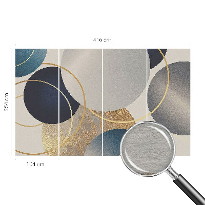 Tapeta fotograficzna Kreatywne kręgi