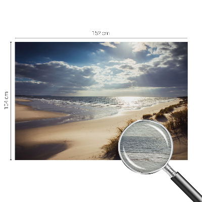 Nowoczesna fototapeta do salonu Nowoczesna fototapeta do salonu Promienny brzeg