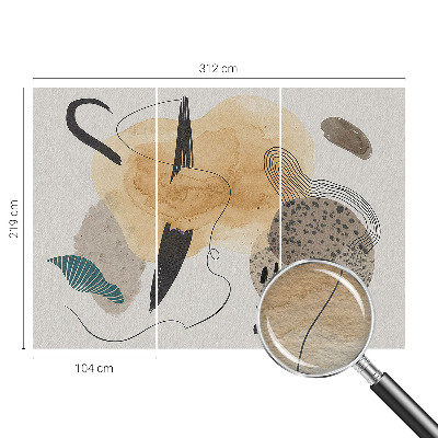 Dekoracyjna fototapeta na ścianę Abstrakcyjna kompozycja