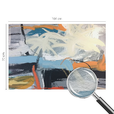 Fototapeta fizelinowa z nadrukiem Kolorowa abstrakcja