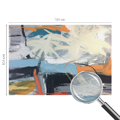 Fototapeta fizelinowa z nadrukiem Kolorowa abstrakcja