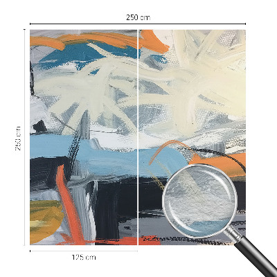 Fototapeta fizelinowa z nadrukiem Kolorowa abstrakcja