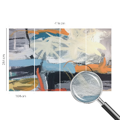 Fototapeta fizelinowa z nadrukiem Kolorowa abstrakcja