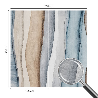 Nowoczesna fototapeta do salonu Nowoczesna fototapeta do salonu Abstrakcyjne pasy