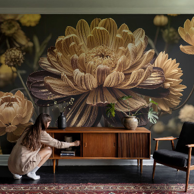 Fototapeta na ścianę z motywem kwiatowym w eleganckim wydaniu