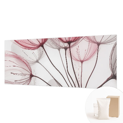 Tapeta fotograficzna fizelinowa Kwiatowe sylwetki