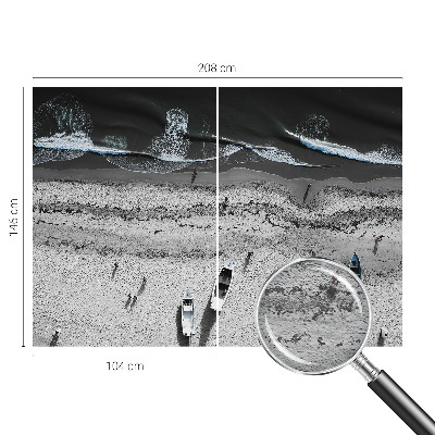 Tapeta fotograficzna Tapeta fotograficzna Plażowy spokój