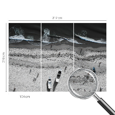 Tapeta fotograficzna Tapeta fotograficzna Plażowy spokój