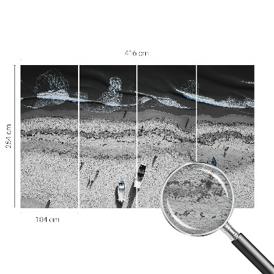 Tapeta fotograficzna Tapeta fotograficzna Plażowy spokój