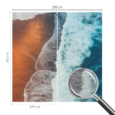 Tapeta fotograficzna fizelinowa z motywem „Morska symbioza”