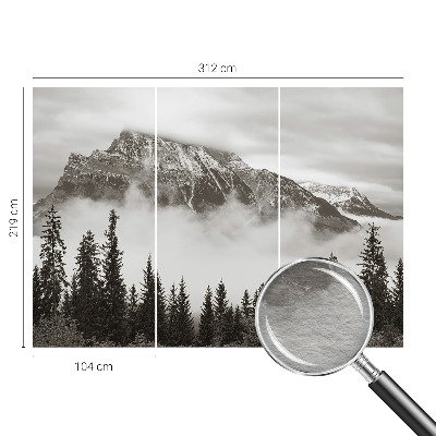 Fototapeta fizelinowa z nadrukiem Fototapeta fizelinowa z nadrukiem Pejzaż górski