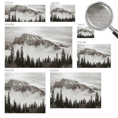 Fototapeta fizelinowa z nadrukiem Fototapeta fizelinowa z nadrukiem Pejzaż górski