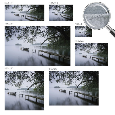 Fototapeta na ścianę z motywem spokojnego jeziora