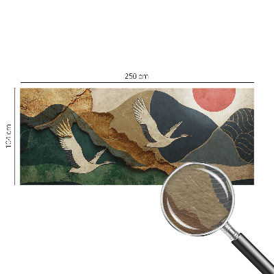 Tapeta fotograficzna Żurawie wschodu