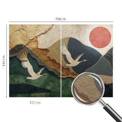 Tapeta fotograficzna Żurawie wschodu