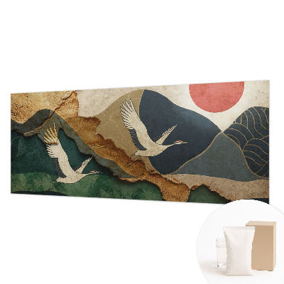 Tapeta fotograficzna Żurawie wschodu