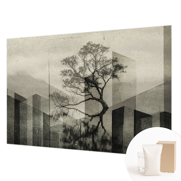 Nowoczesna fototapeta do salonu Surowa elegancja