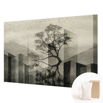 Nowoczesna fototapeta do salonu Nowoczesna fototapeta do salonu Surowa elegancja