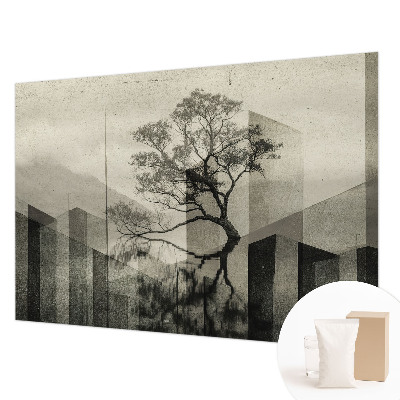 Nowoczesna fototapeta do salonu Surowa elegancja