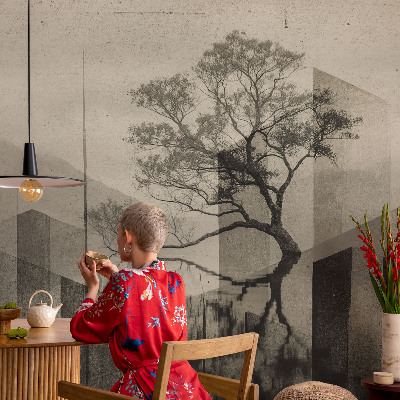 Nowoczesna fototapeta do salonu Surowa elegancja