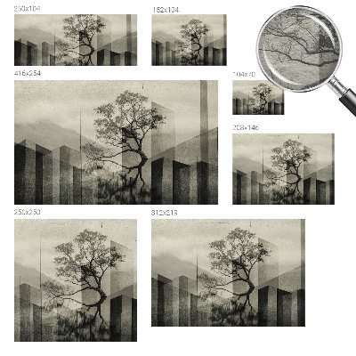 Nowoczesna fototapeta do salonu Surowa elegancja