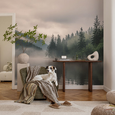 Tapeta fotograficzna fizelinowa z motywem nastrojowego jeziora