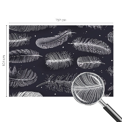 Dekoracyjna fototapeta na ścianę Subtelne pióra