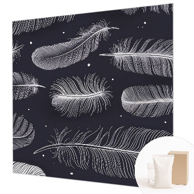 Dekoracyjna fototapeta na ścianę Subtelne pióra