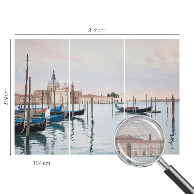 Fototapeta fizelinowa z nadrukiem Wenecka sceneria