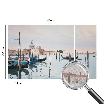 Fototapeta fizelinowa z nadrukiem Wenecka sceneria