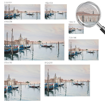 Fototapeta fizelinowa z nadrukiem Wenecka sceneria