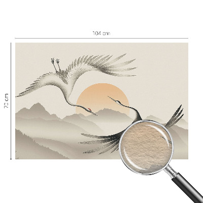 Tapeta fotograficzna Żurawie wschód