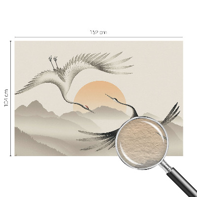 Tapeta fotograficzna Żurawie wschód