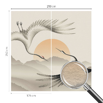 Tapeta fotograficzna Żurawie wschód