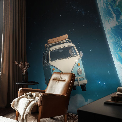 Tapeta fotograficzna fizelinowa Tapeta fotograficzna fizelinowa Podróż kosmos