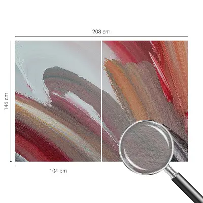 Nowoczesna fototapeta do salonu z motywem malarskiej ekspresji