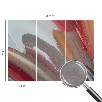 Nowoczesna fototapeta do salonu Malarska ekspresja