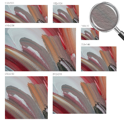 Nowoczesna fototapeta do salonu Malarska ekspresja