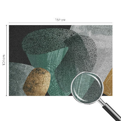 Fototapeta fizelinowa z nadrukiem z motywem abstrakcyjnej geometrii