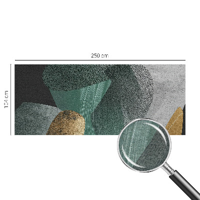 Fototapeta fizelinowa z nadrukiem z motywem abstrakcyjnej geometrii