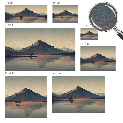 Fototapeta na ścianę z motywem górskiego pejzażu