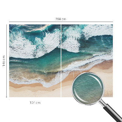 Tapeta fotograficzna Tapeta fotograficzna Morskie fale