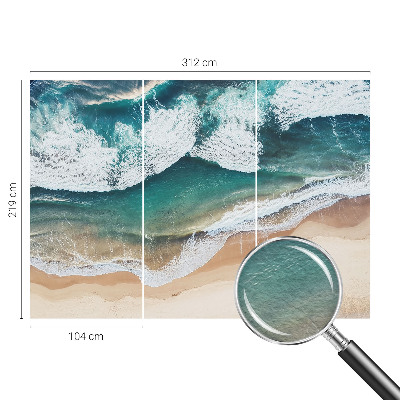 Tapeta fotograficzna Tapeta fotograficzna Morskie fale